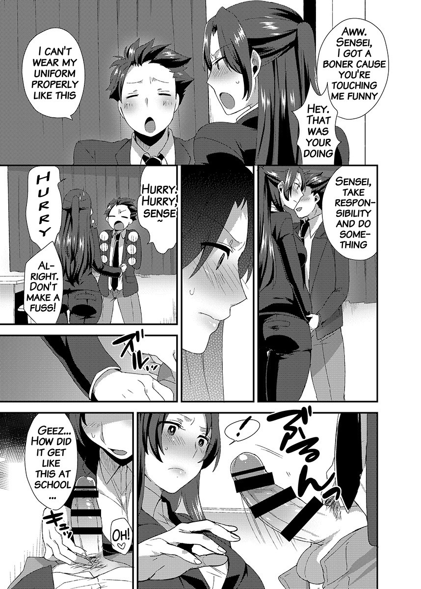 Hentai Manga Comic-I can't stand it, My Teacher is too Erotic-Read-6